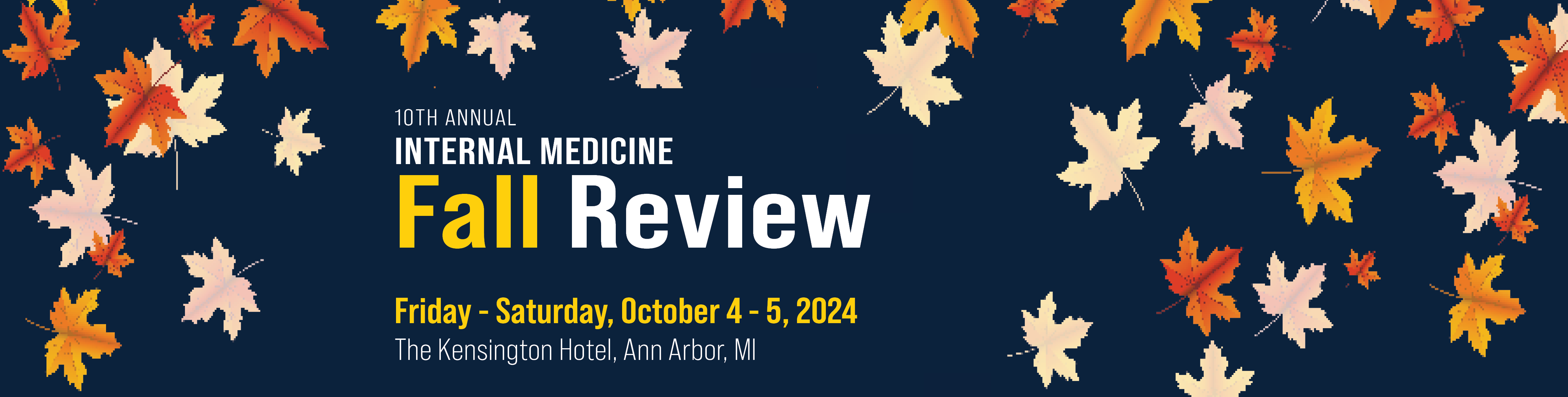 Internal Medicine Fall Review Banner